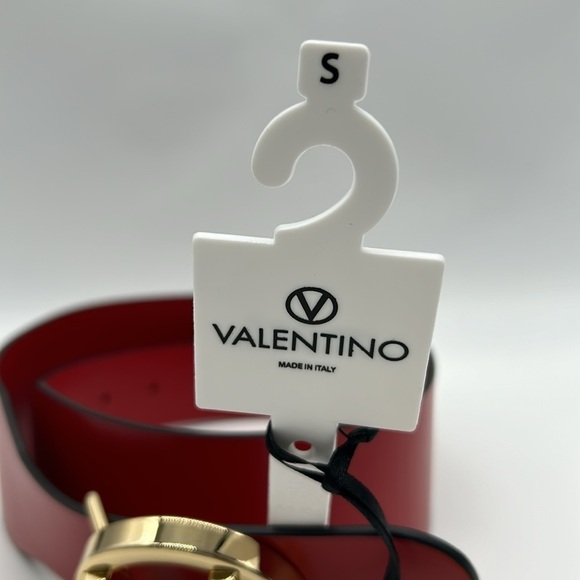 1376- Valentino By Mario Valentino Italian Leather Size S NWT - Picture 4 of 9